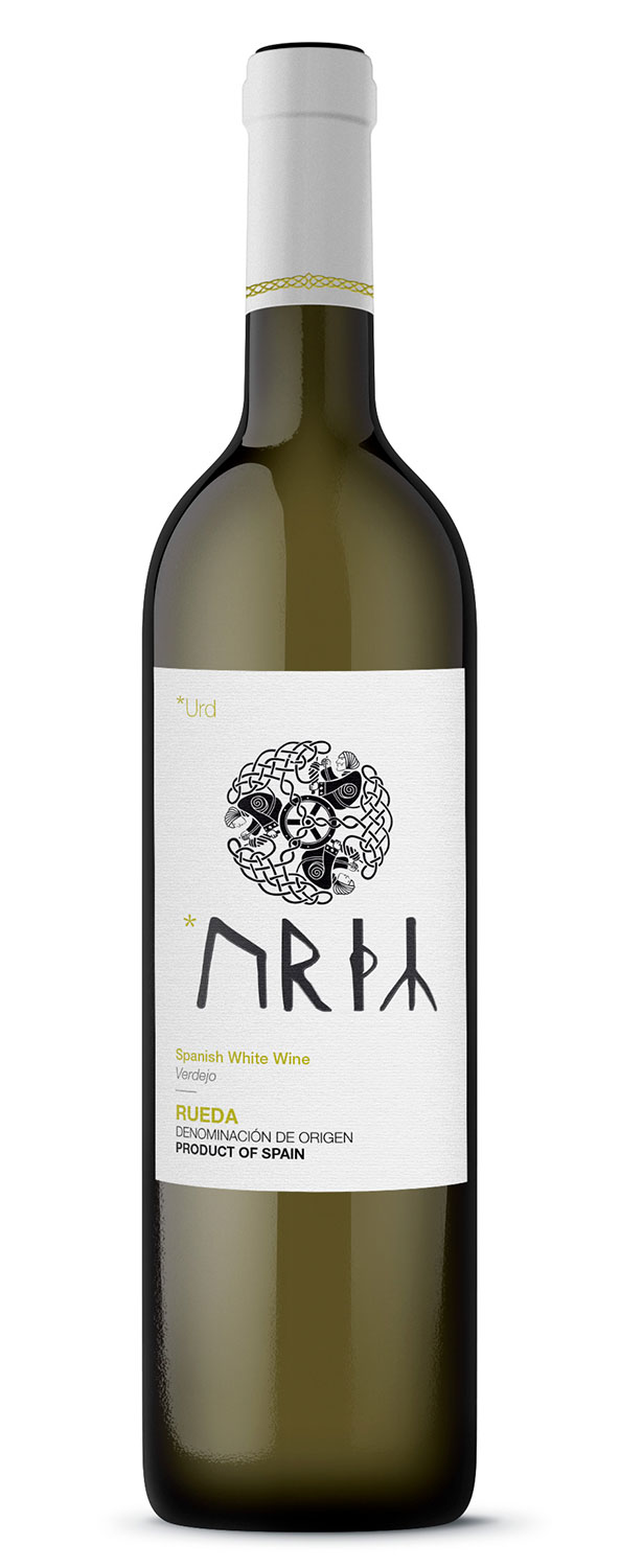 Diseño de la etiqueta para el vino URD Toro